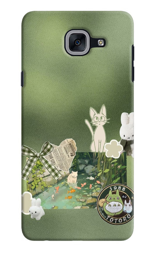 Aesthetic anime Samsung J7 Max Back Cover