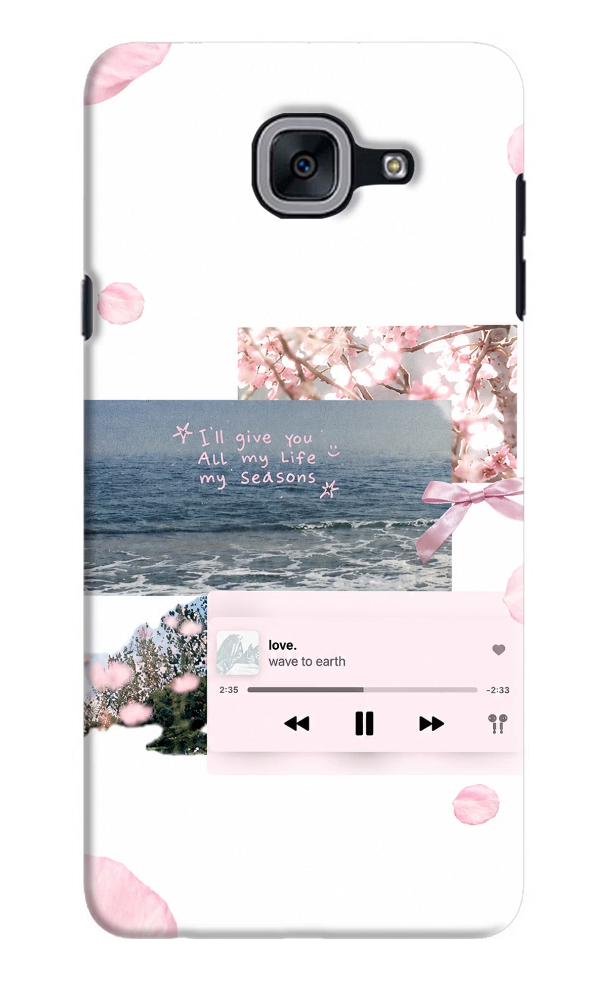 Wave to earth Samsung J7 Max Back Cover