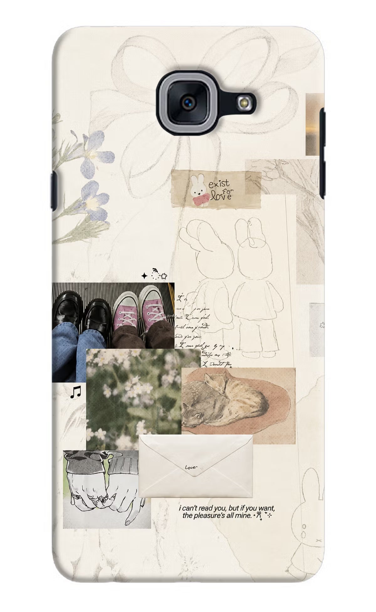 Soft Aesthetic Samsung J7 Max Back Cover