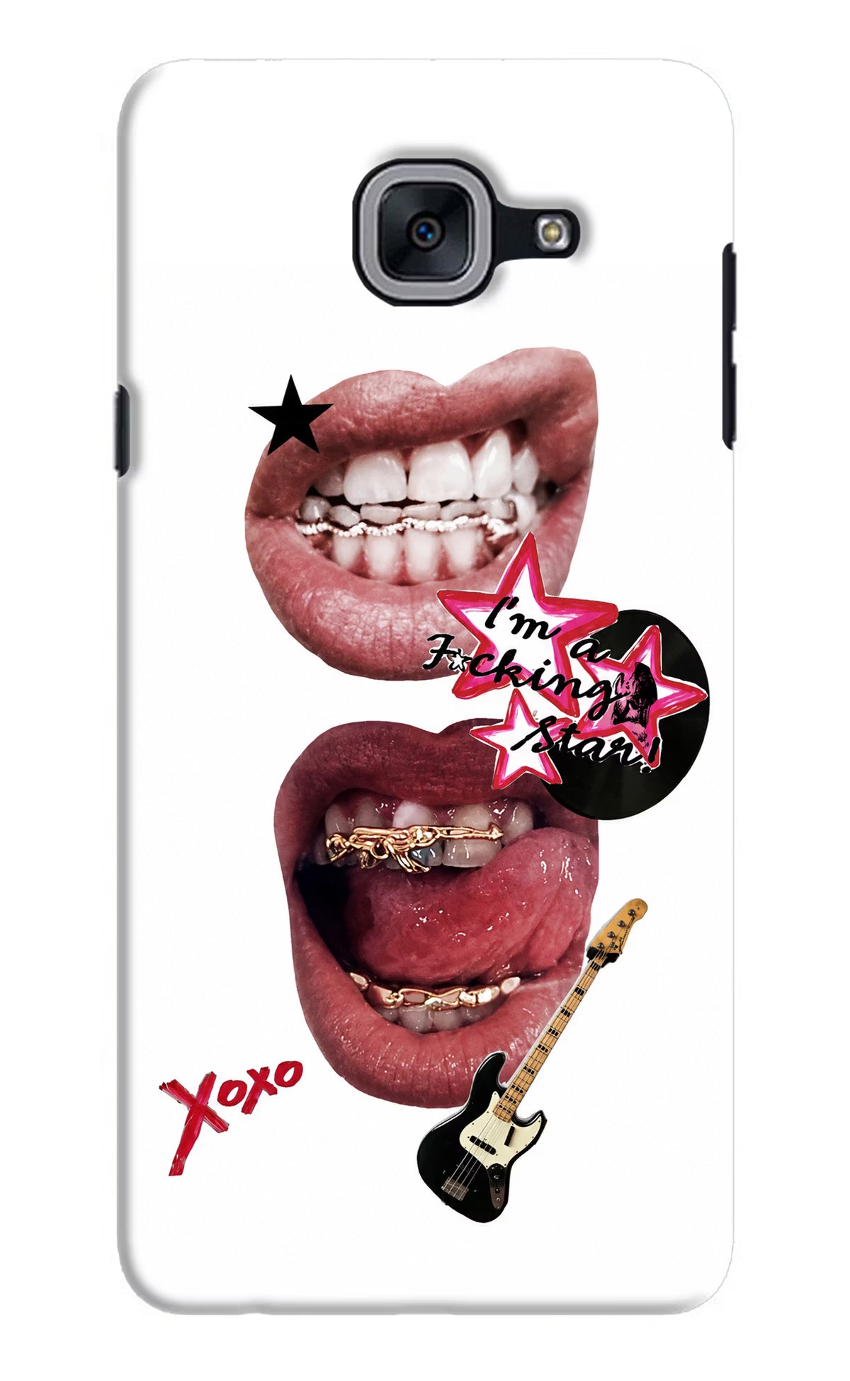 Rockstar Samsung J7 Max Back Cover