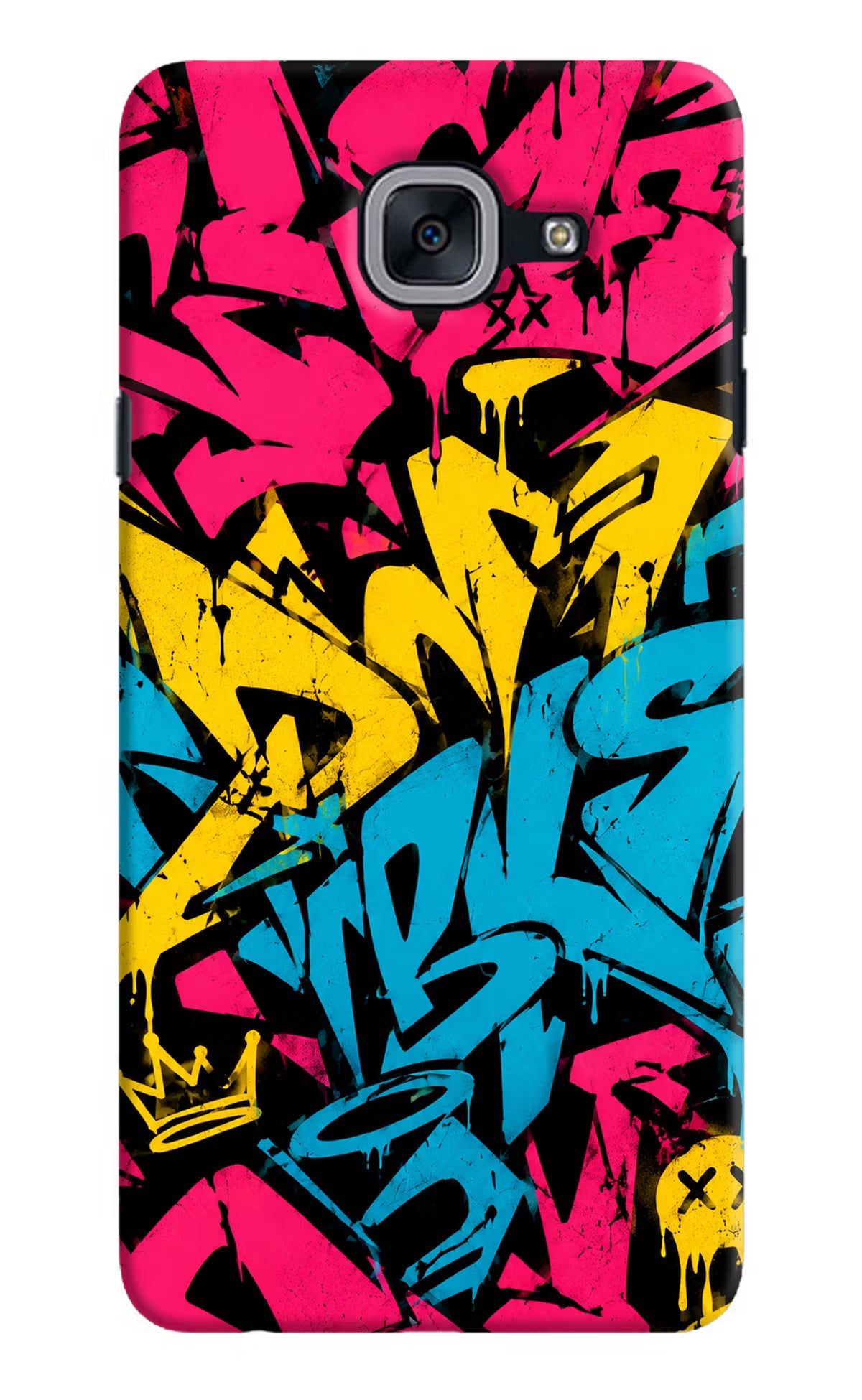 Graffiti Vibe Samsung J7 Max Back Cover