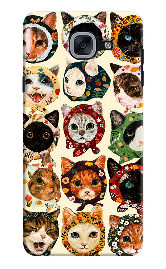 Cool Cat Samsung J7 Max Hard Case Back Cover by Casekaro