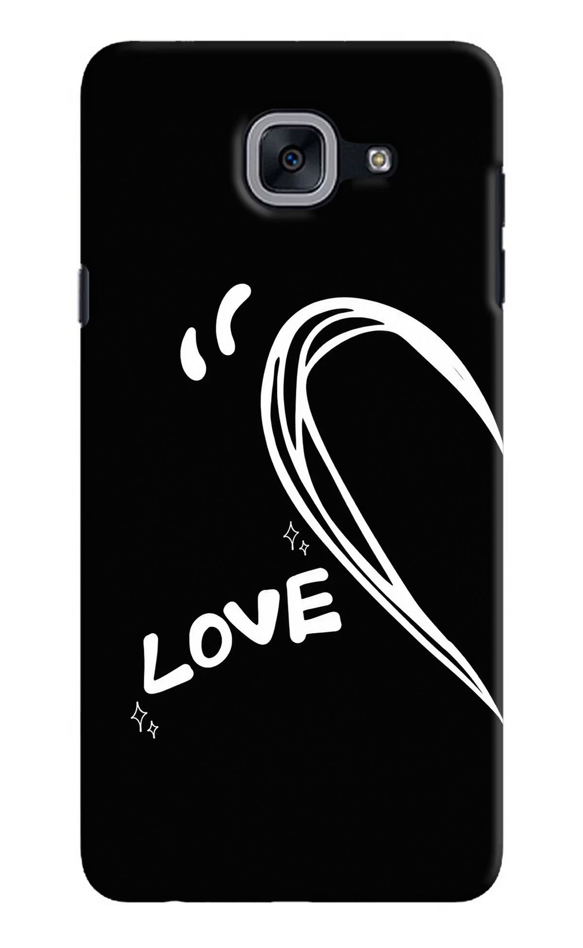 Love Line Samsung J7 Max Back Cover