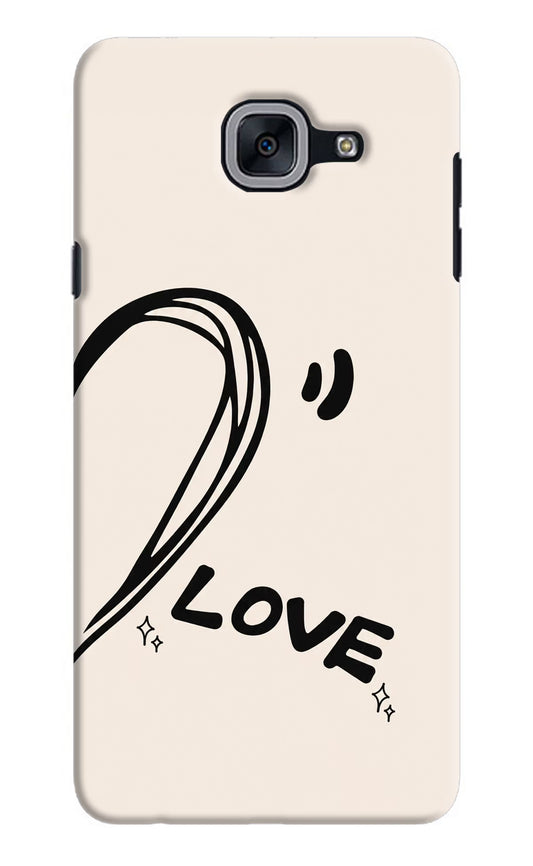 Soul Line Samsung J7 Max Hard Case Back Cover by Casekaro