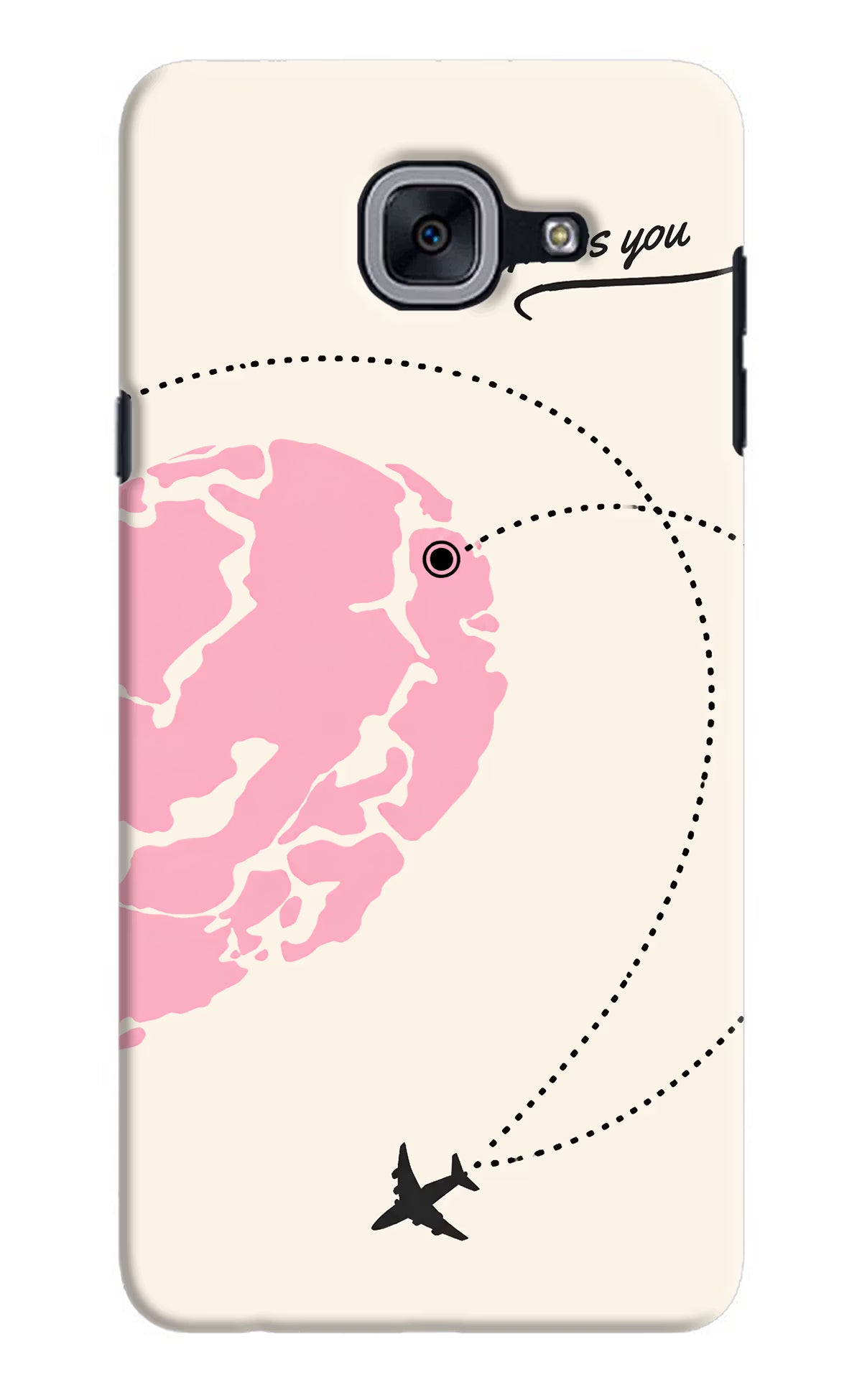 Miss Orbit Samsung J7 Max Back Cover