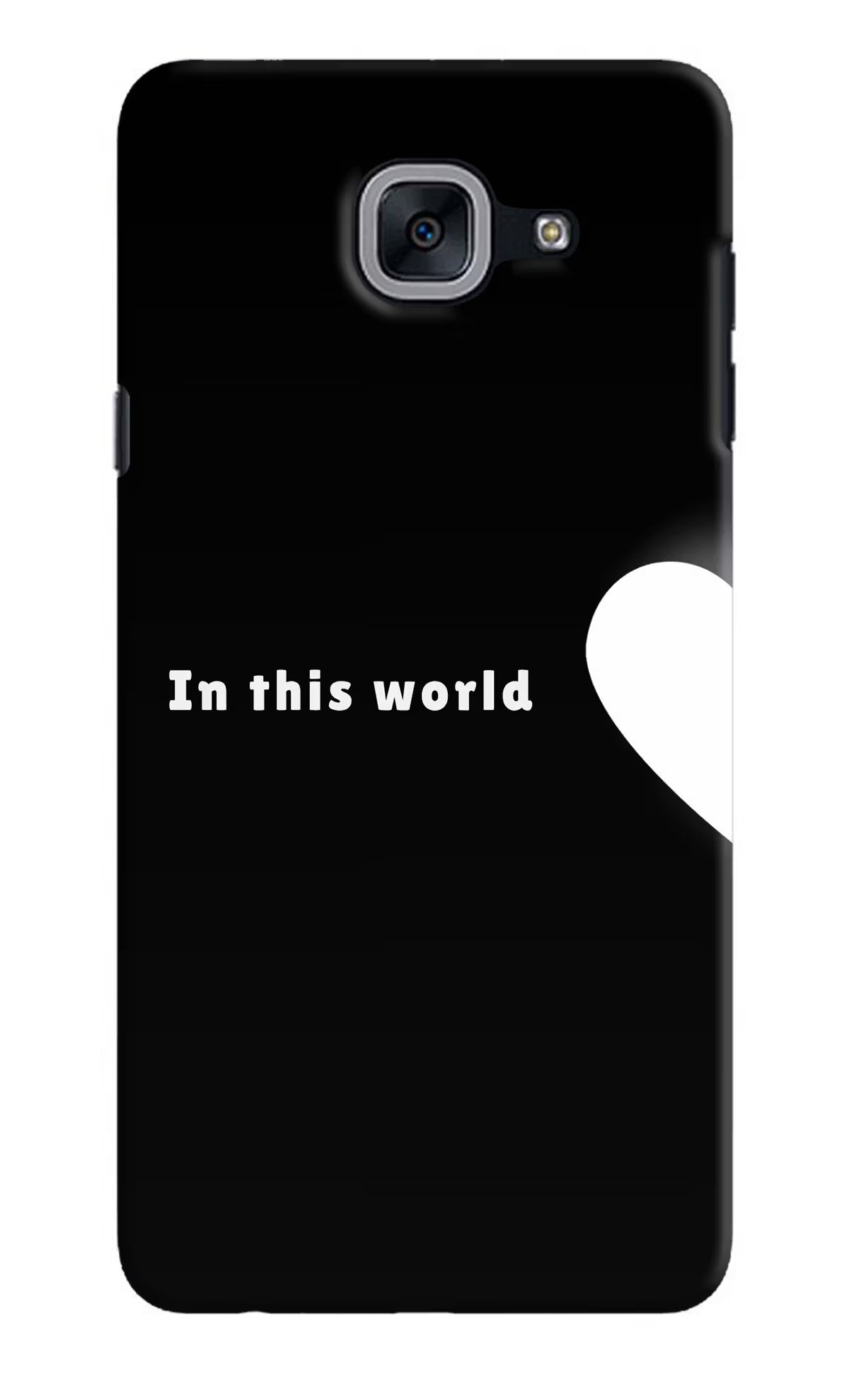 This World Samsung J7 Max Back Cover