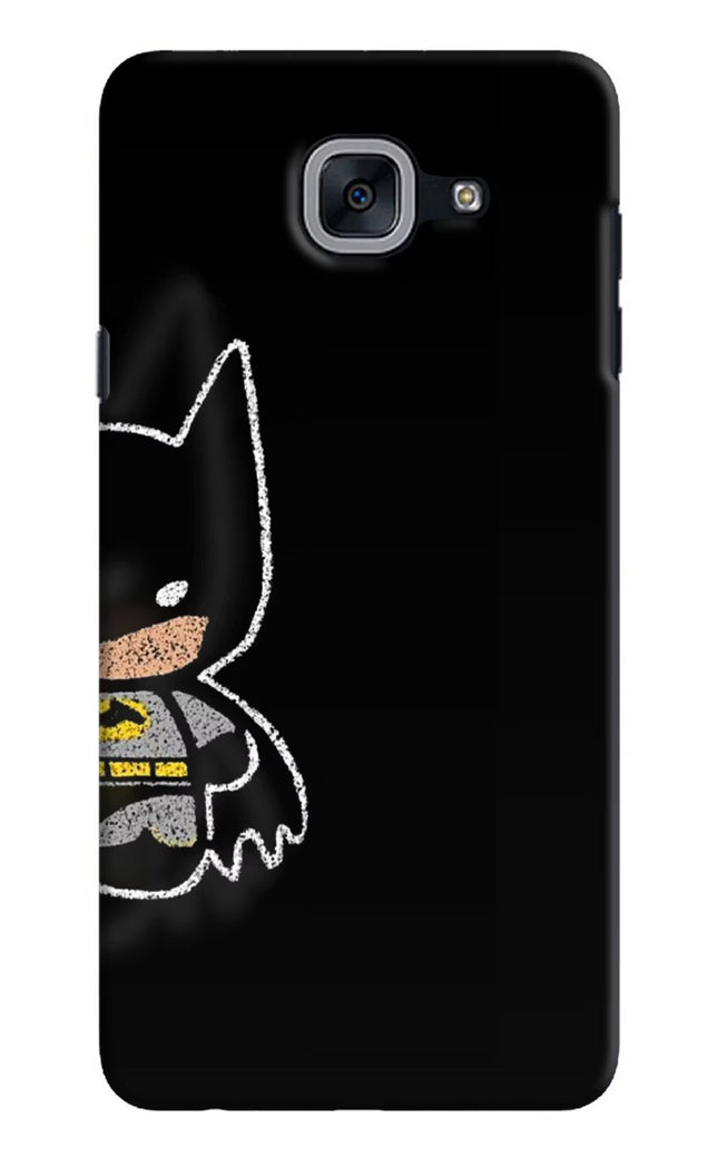 Bat Kitty Samsung J7 Max Hard Case Back Cover by Casekaro