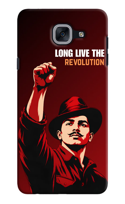 Bhagat Singh Revolution Samsung J7 Max Back Cover