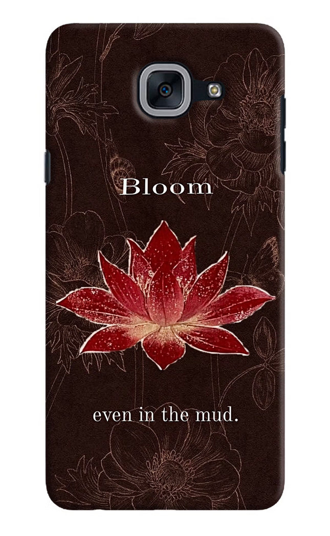 Bloom Samsung J7 Max Hard Case Back Cover by Casekaro