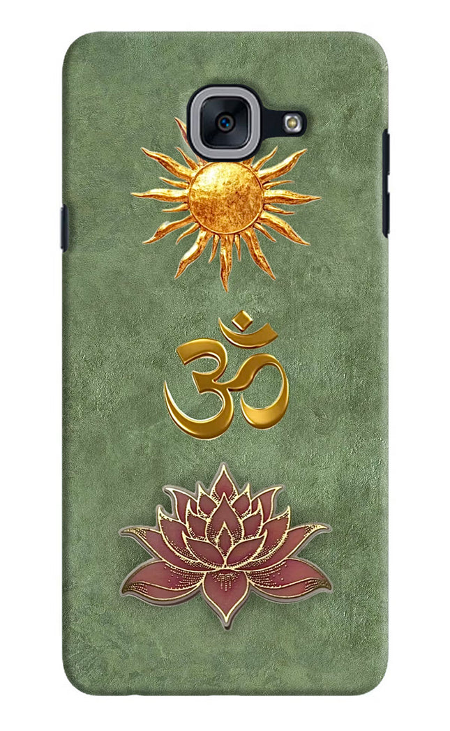 Om & Lotus Samsung J7 Max Back Cover