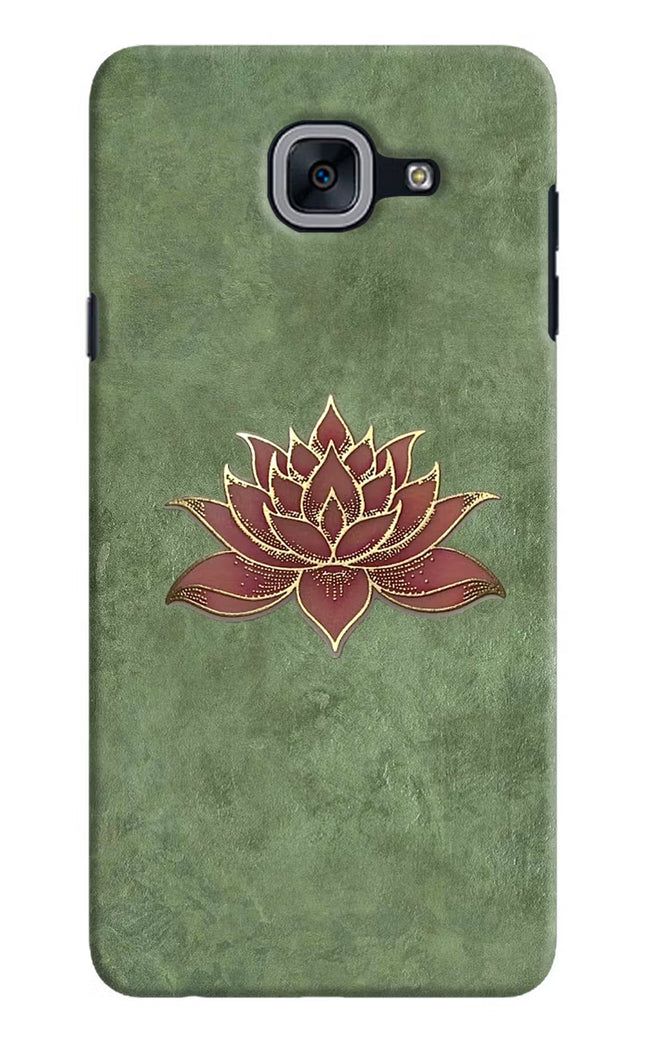 Lotus Grace Samsung J7 Max Hard Case Back Cover by Casekaro