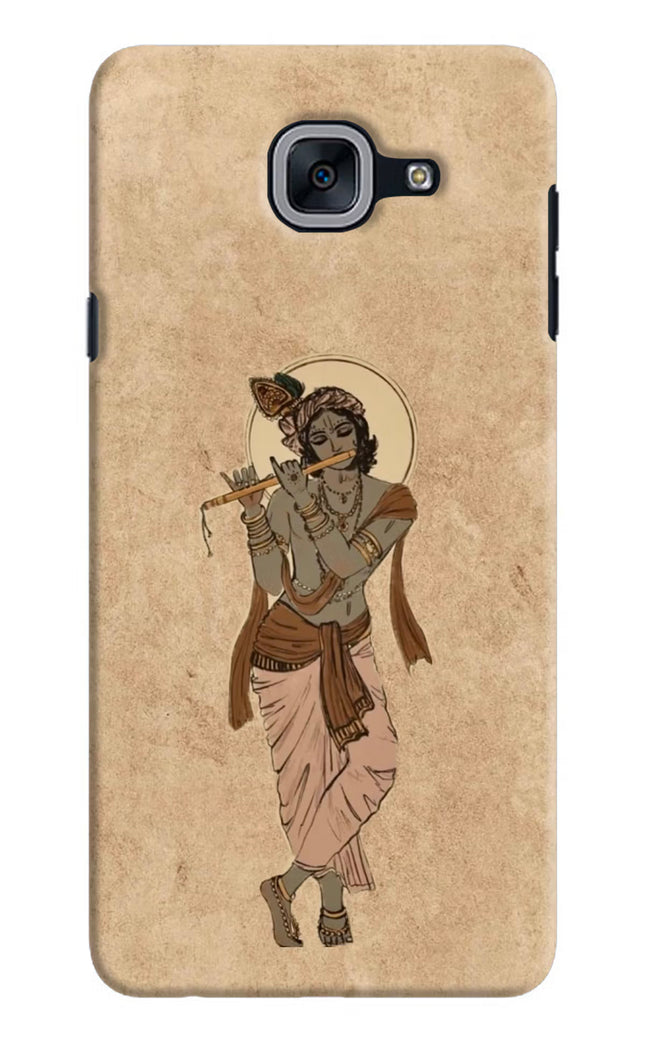 Krishna Samsung J7 Max Hard Case Back Cover by Casekaro