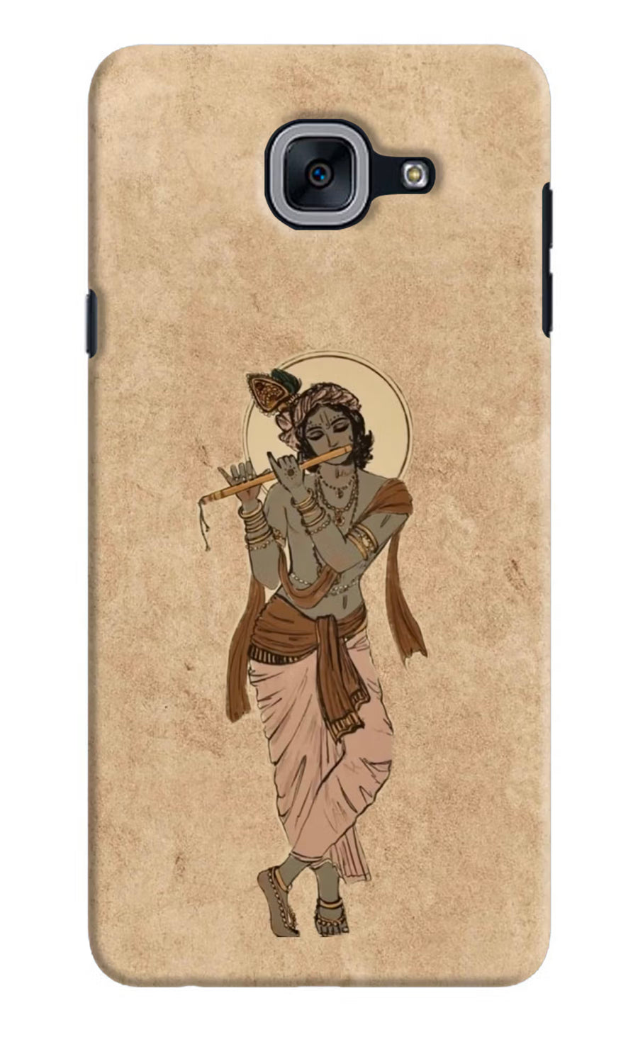 Krishna Samsung J7 Max Back Cover, Hard case