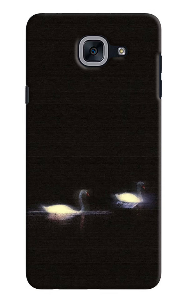 Silent Swans Samsung J7 Max Hard Case Back Cover by Casekaro