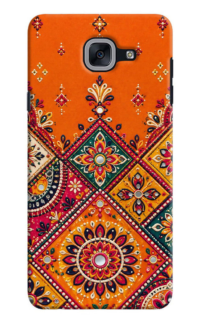 Kutch Glow Samsung J7 Max Hard Case Back Cover by Casekaro