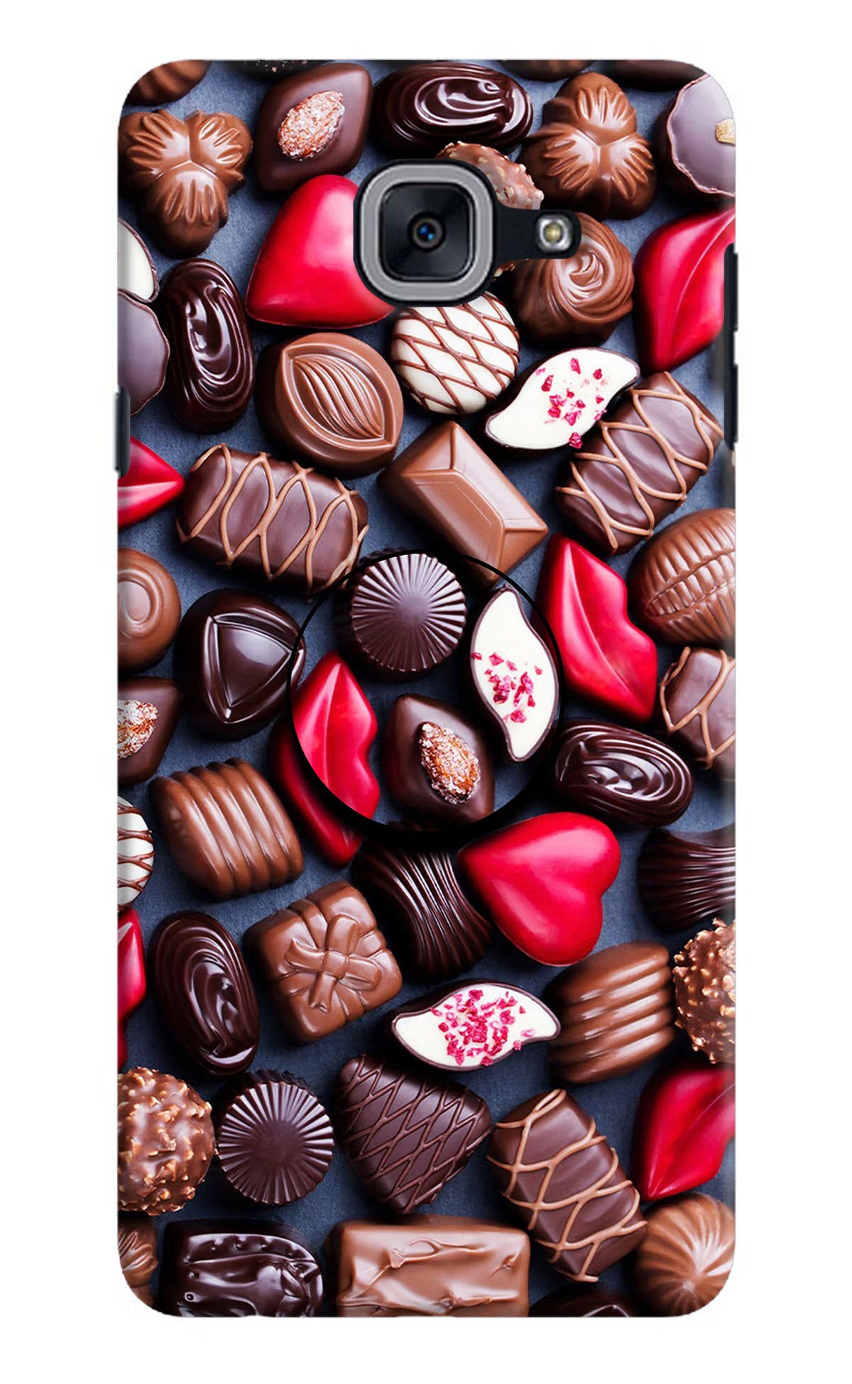 Chocolates Samsung J7 Max Pop Case by Casekaro