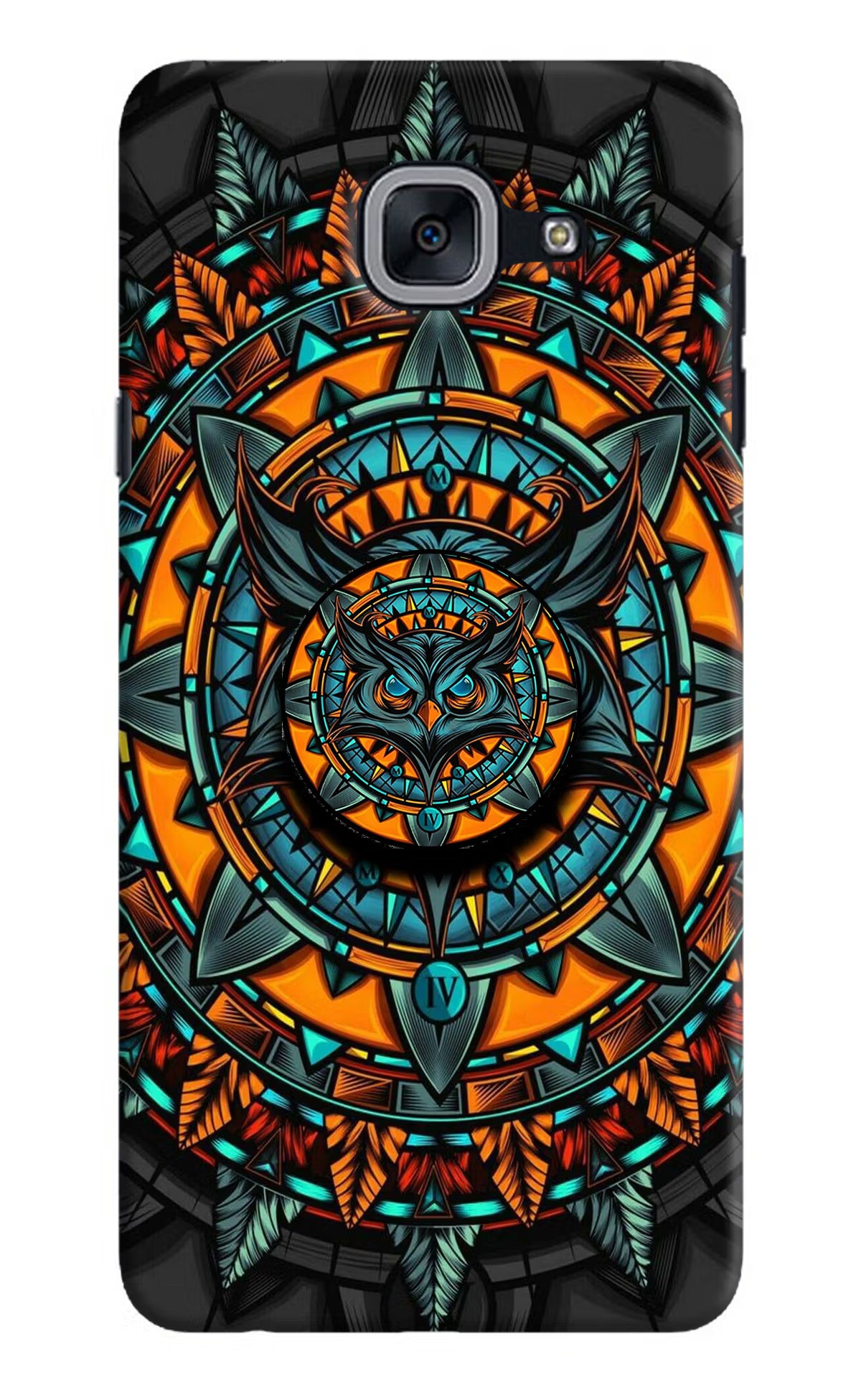 Angry Owl Samsung J7 Max Pop Case by Casekaro