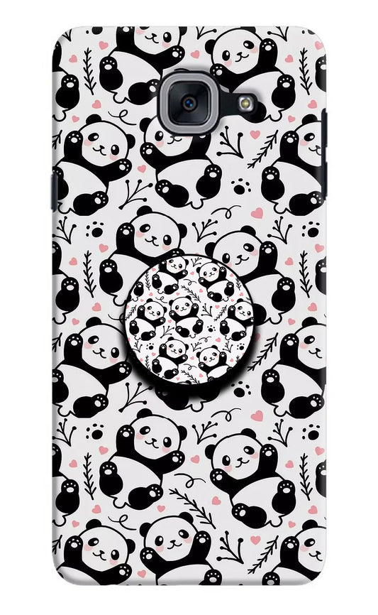 Cute Panda Samsung J7 Max Pop Case by Casekaro