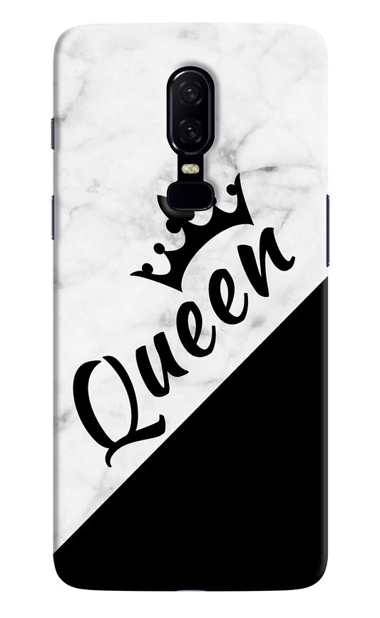 Queen Oneplus 6 Hard Case Back Cover by Casekaro