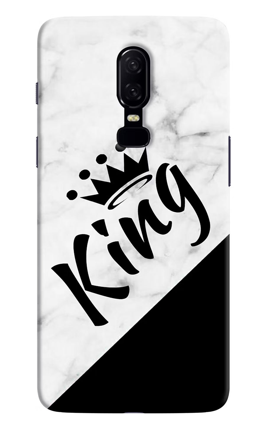 King Oneplus 6 Back Cover, Hard case