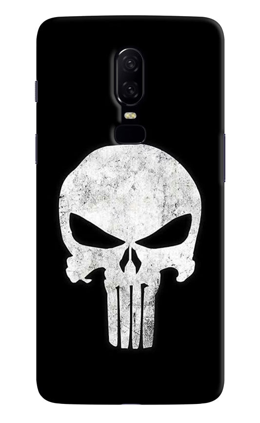 Punisher Skull Oneplus 6 Hard Case Back Cover by Casekaro