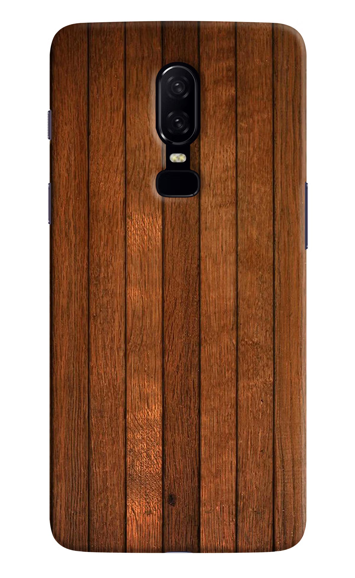 Wooden Artwork Bands Oneplus 6 Hard Case Back Cover by Casekaro