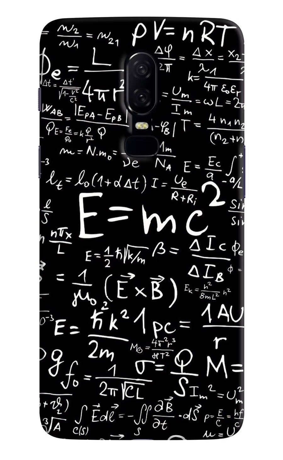 Physics Formula Oneplus 6 Back Cover, Hard case