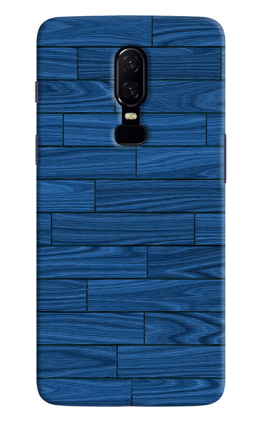 Wooden Texture Oneplus 6 Hard Case Back Cover by Casekaro