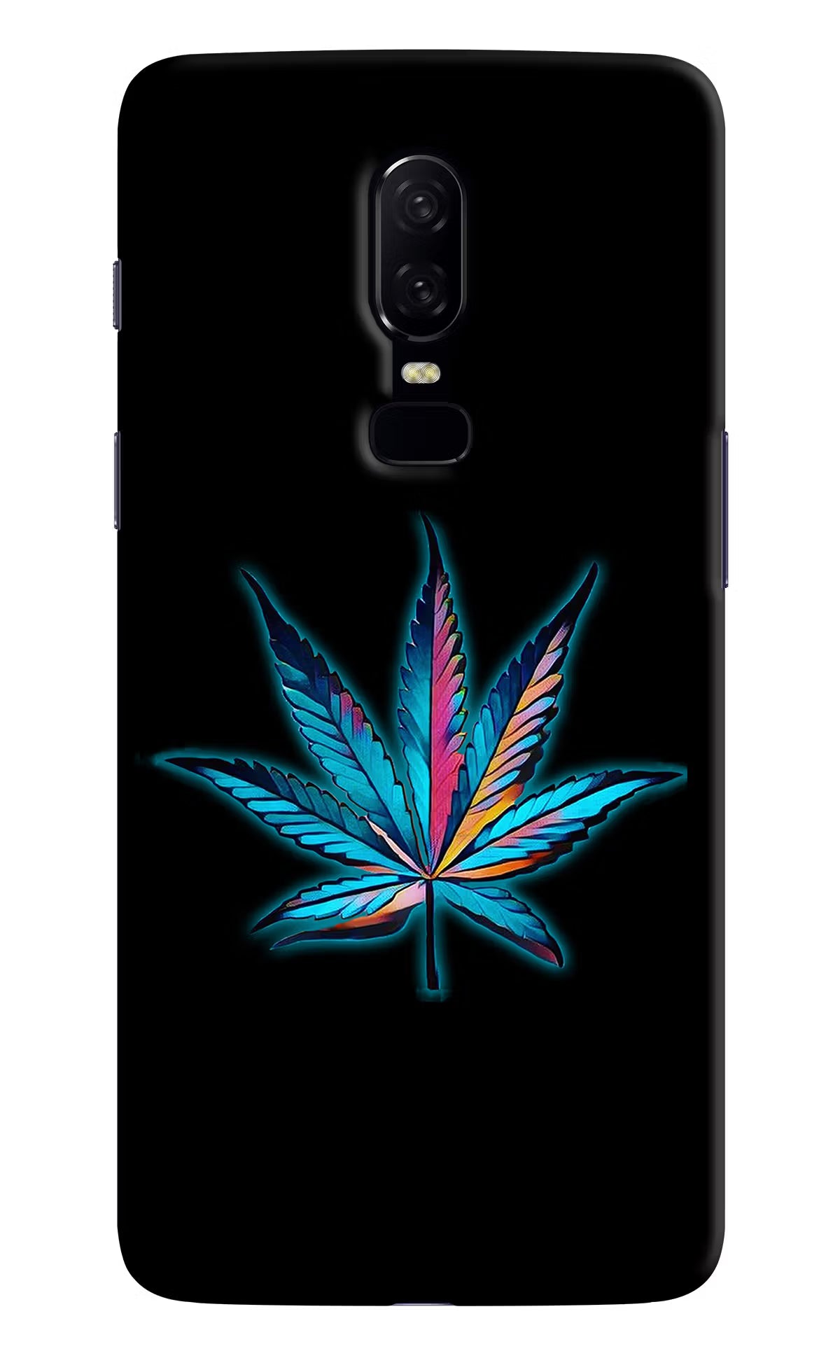 Weed Oneplus 6 Hard Case Back Cover by Casekaro