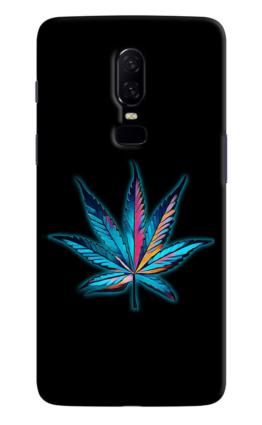 Weed Oneplus 6 Hard Case Back Cover by Casekaro