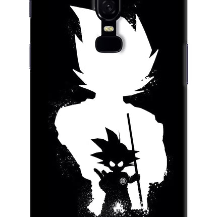 Goku Shadow Oneplus 6 Hard Case Back Cover by Casekaro