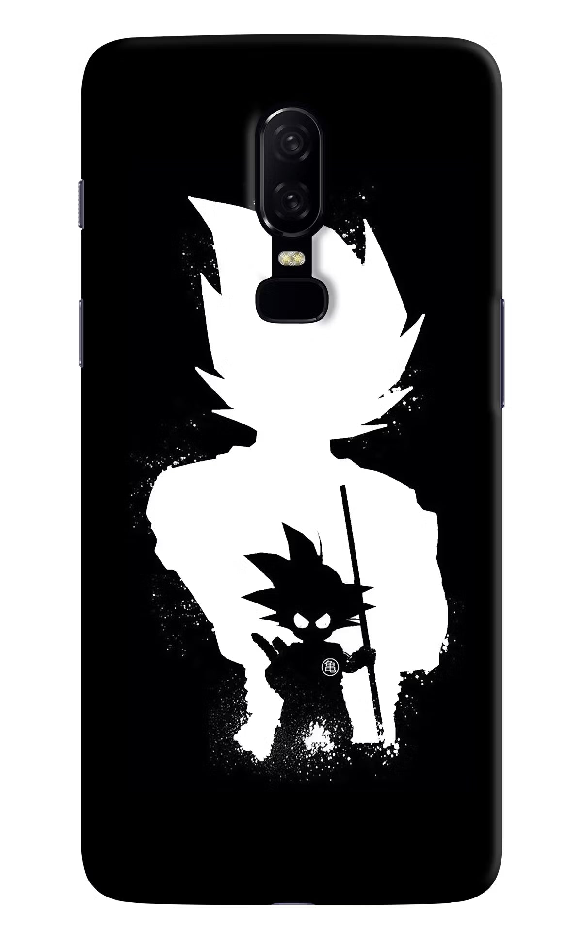 Goku Shadow Oneplus 6 Hard Case Back Cover by Casekaro