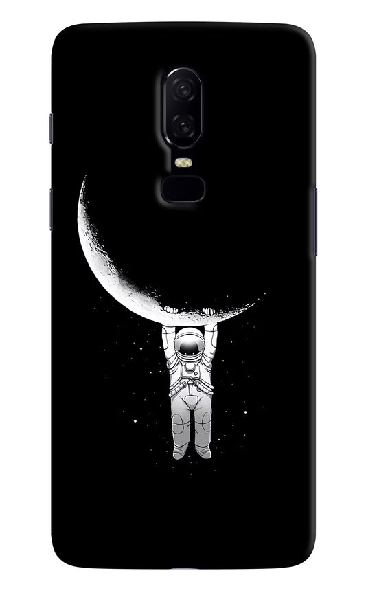 Moon Space Oneplus 6 Hard Case Back Cover by Casekaro