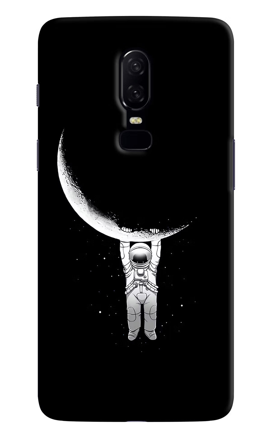 Moon Space Oneplus 6 Back Cover, Hard case