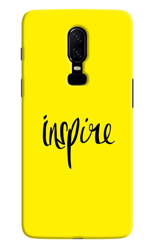 Inspire Oneplus 6 Hard Case Back Cover by Casekaro