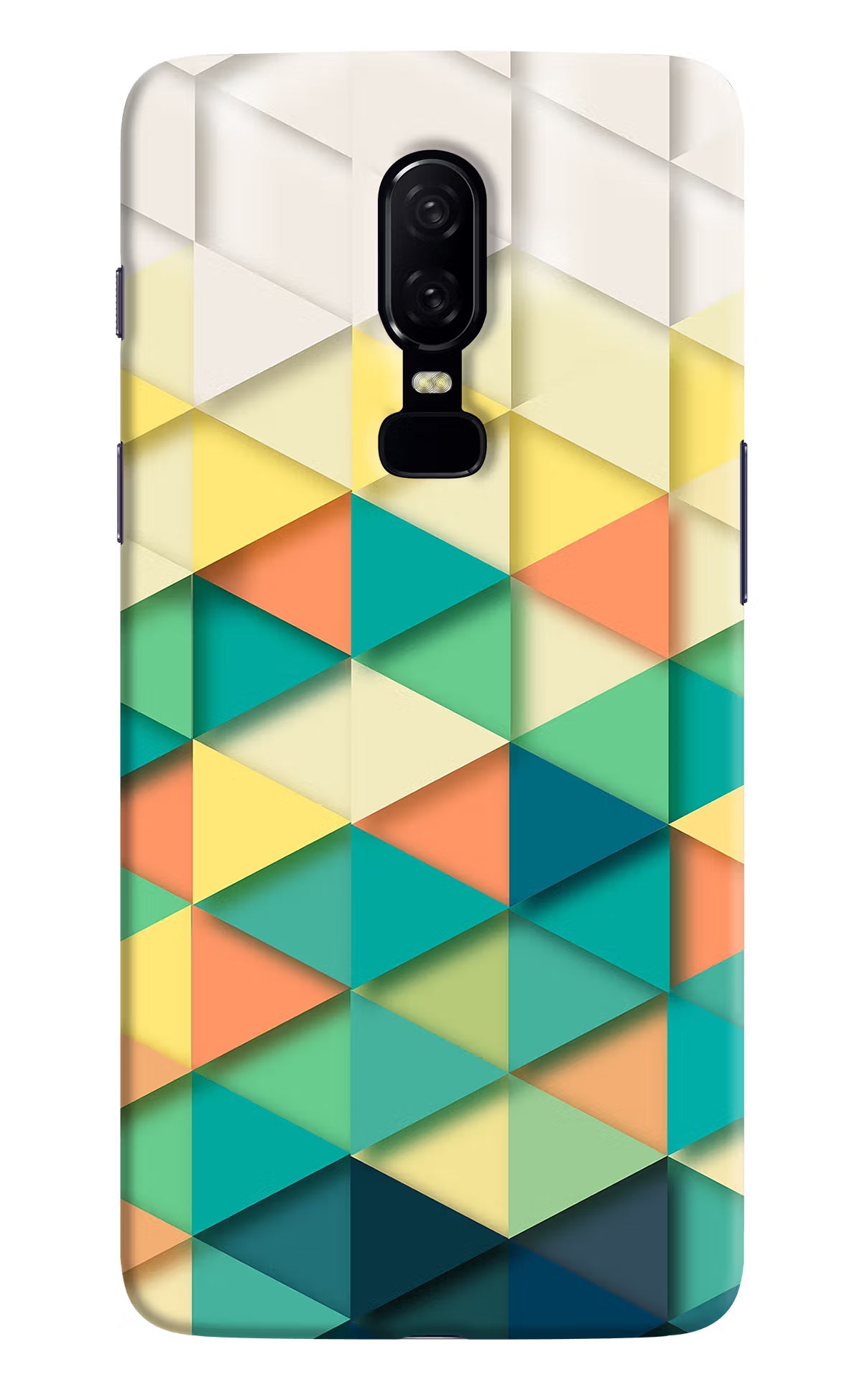 Abstract Oneplus 6 Hard Case Back Cover by Casekaro