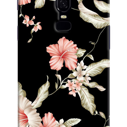 Flowers Oneplus 6 Hard Case Back Cover by Casekaro