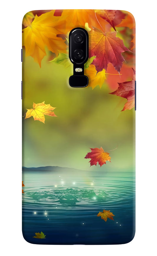 Flowers Oneplus 6 Hard Case Back Cover by Casekaro