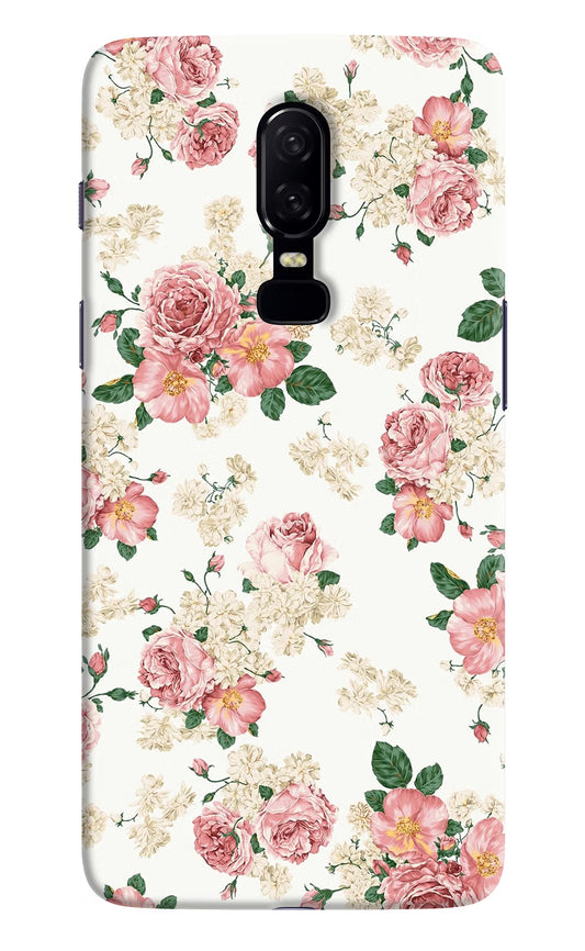 Flowers Oneplus 6 Hard Case Back Cover by Casekaro