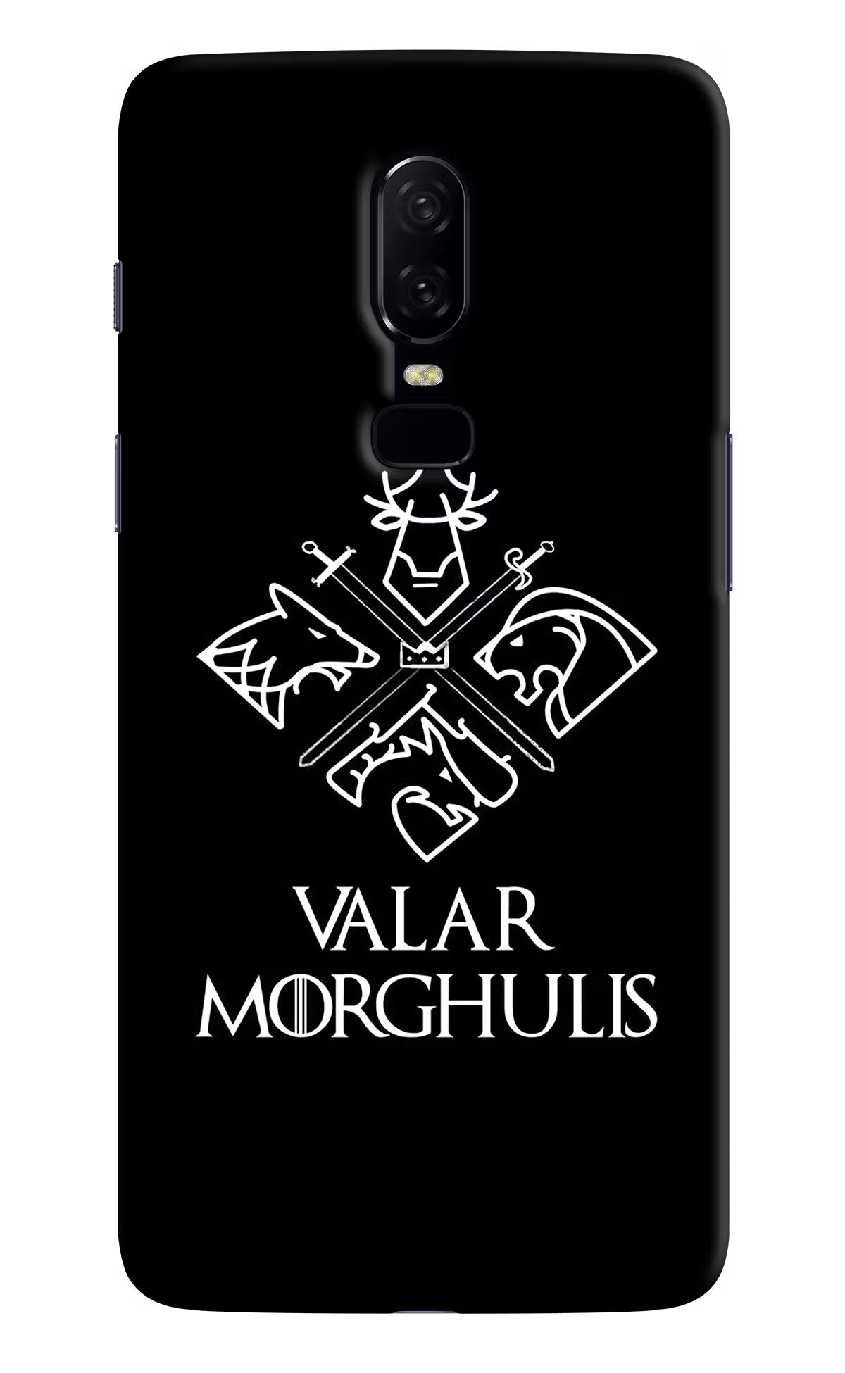 Valar Morghulis | Game Of Thrones Oneplus 6 Hard Case Back Cover by Casekaro