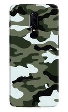 Camouflage Oneplus 6 Hard Case Back Cover by Casekaro