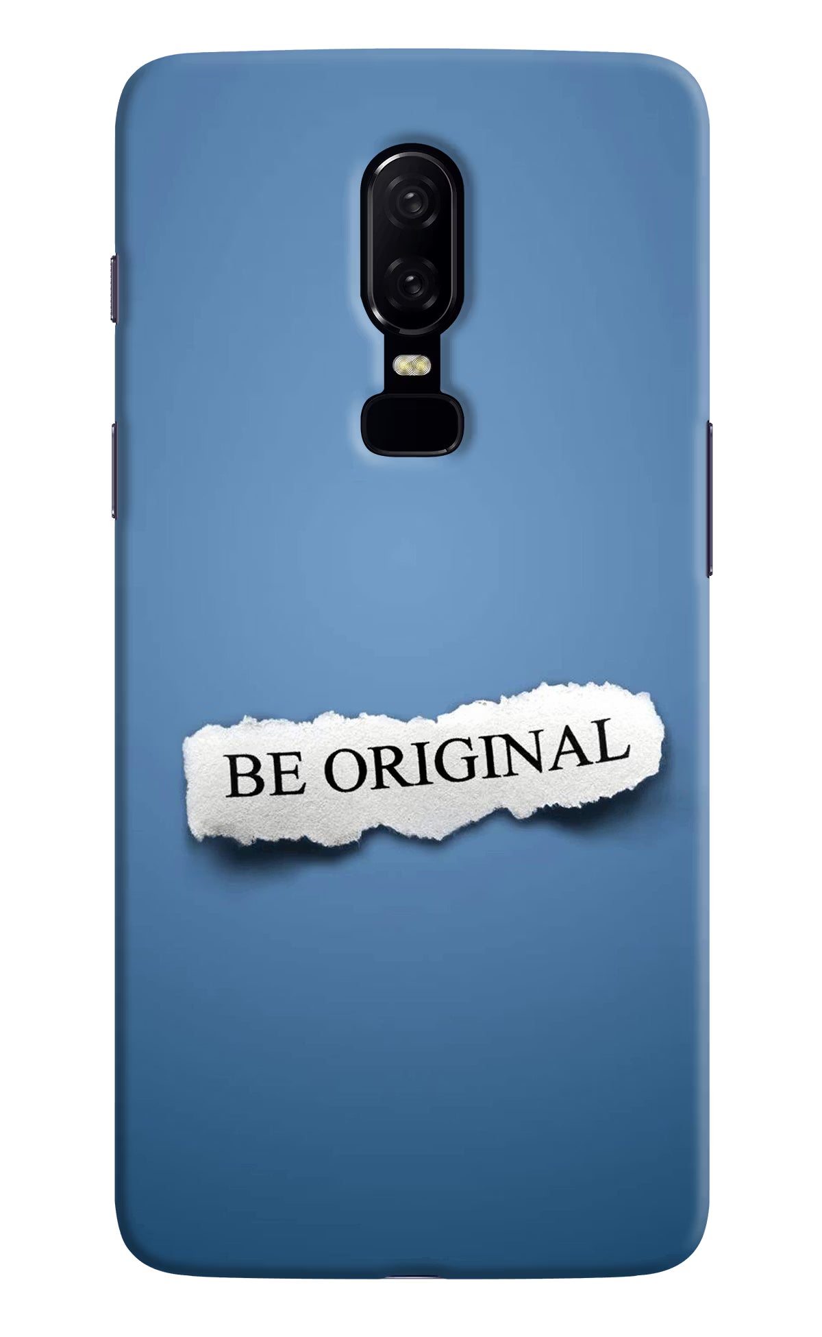Be Original Oneplus 6 Hard Case Back Cover by Casekaro