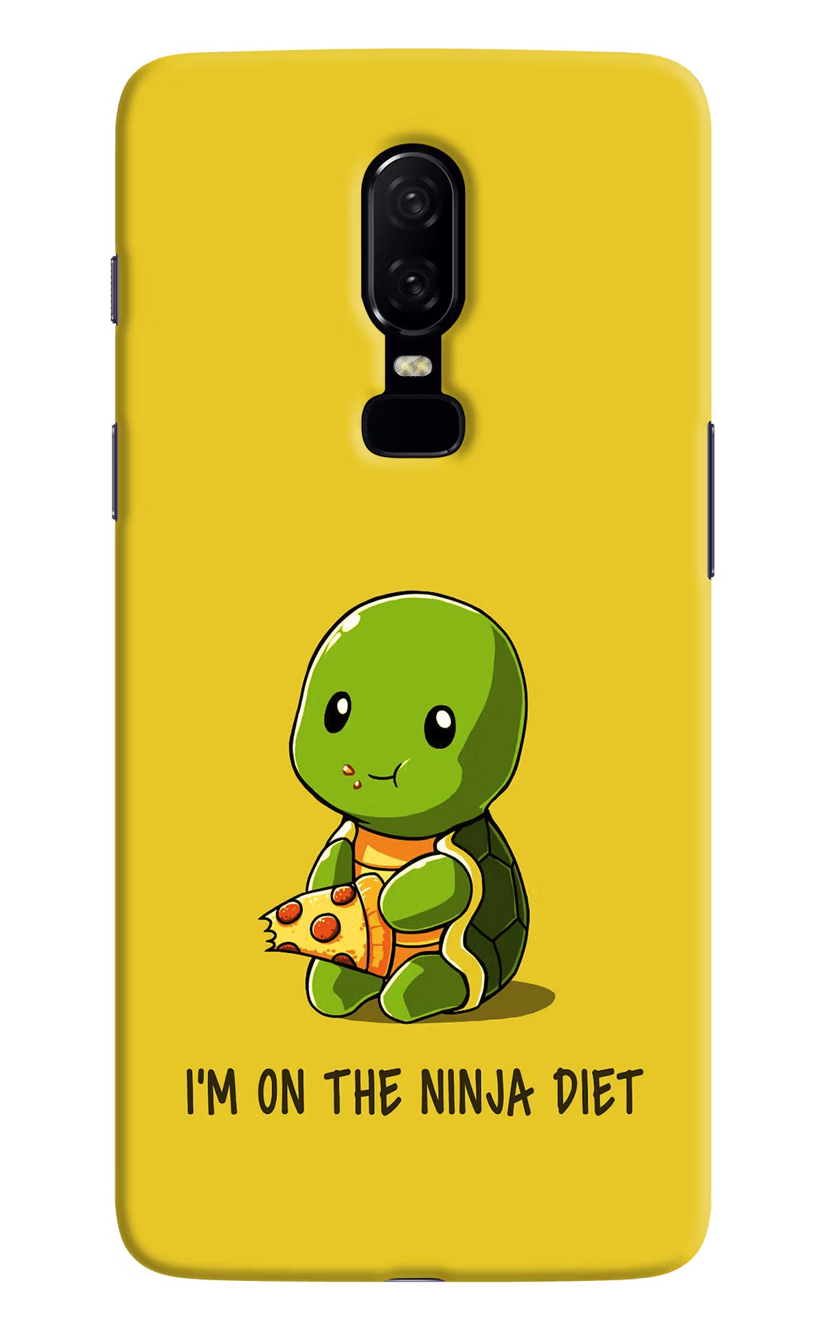 I'm on Ninja Diet Oneplus 6 Hard Case Back Cover by Casekaro