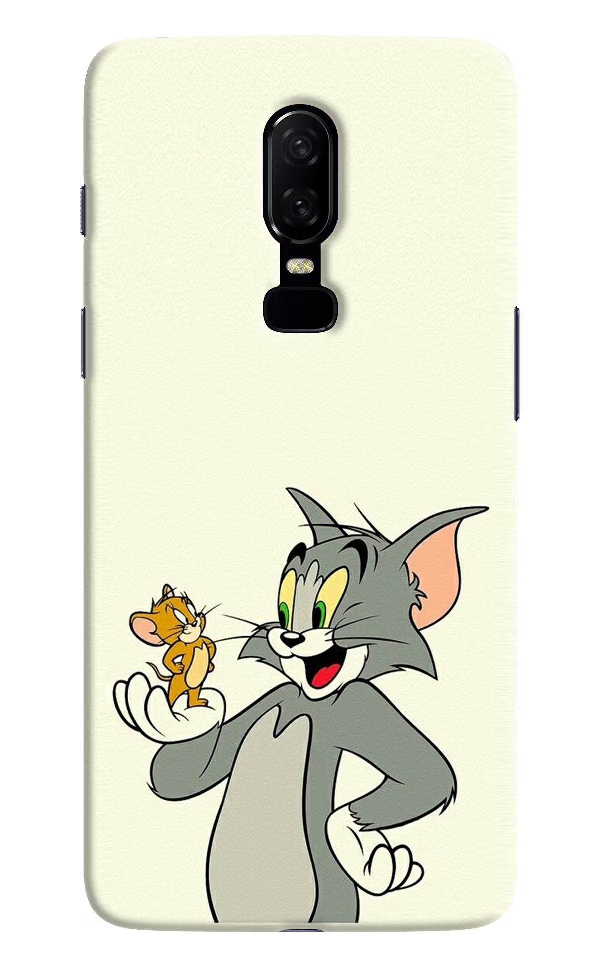 Tom & Jerry Oneplus 6 Hard Case Back Cover by Casekaro