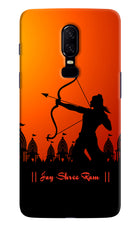 Lord Ram - 4 Oneplus 6 Hard Case Back Cover by Casekaro