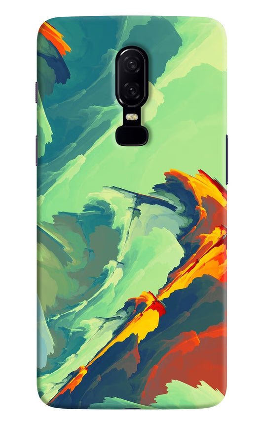 Paint Art Oneplus 6 Hard Case Back Cover by Casekaro