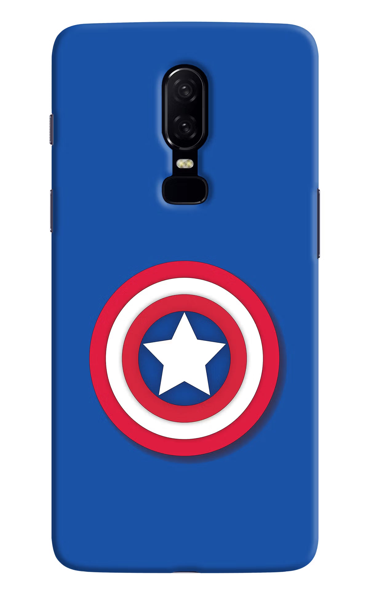 Shield Oneplus 6 Hard Case Back Cover by Casekaro