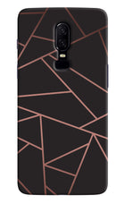 Geometric Pattern Oneplus 6 Hard Case Back Cover by Casekaro