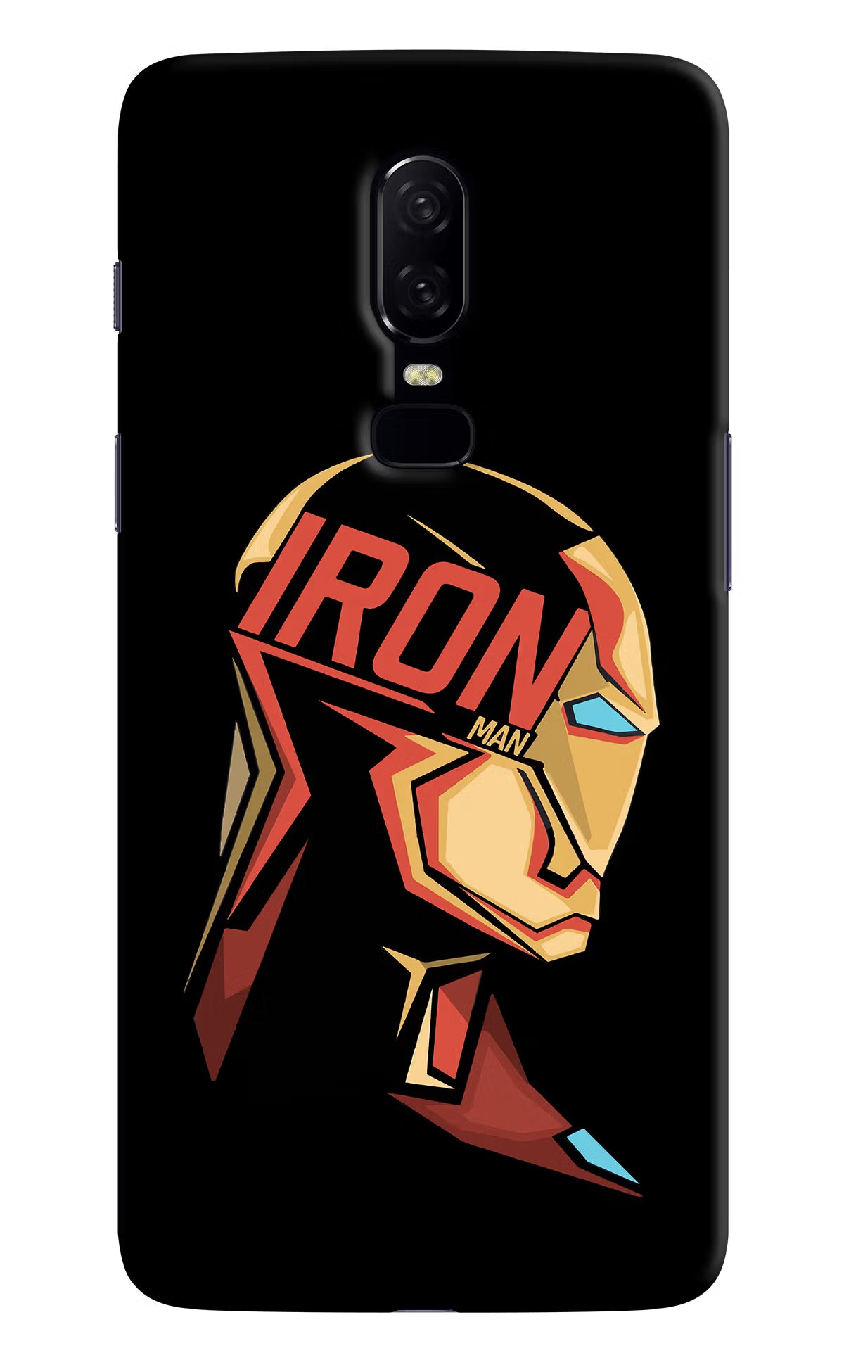 IronMan Oneplus 6 Hard Case Back Cover by Casekaro