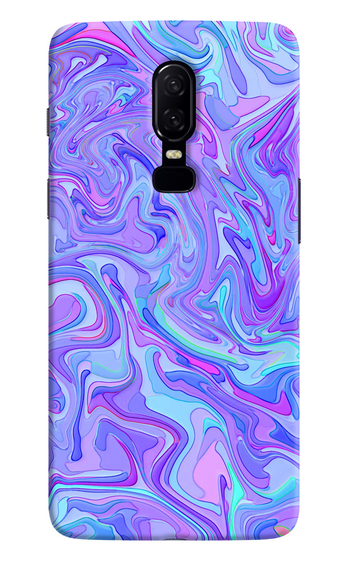 Glitter Oneplus 6 Hard Case Back Cover by Casekaro